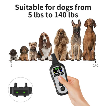 Rechargeable Waterproof Dog Training Collar