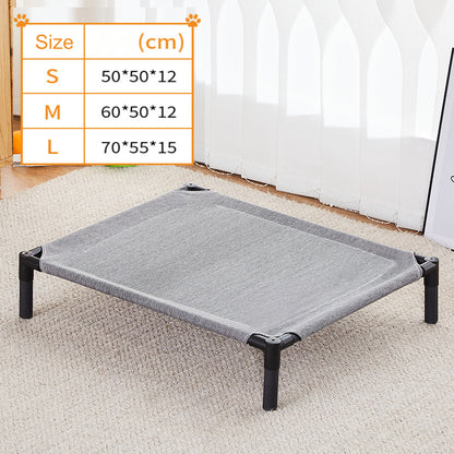 Elevated Outdoor Dog Bed - Comfortable, Durable, and Weather-Resistant