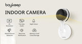 2K Indoor Pet Camera with Night Vision and Audio