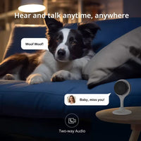 2K Indoor Pet Camera with Night Vision and Audio