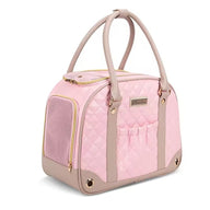 Luxury Quilted Pet Carrier Handbag
