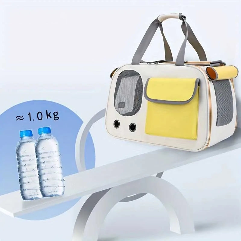 Pawfey Breathable Pet Carrier Bag – Lightweight Travel Friendly