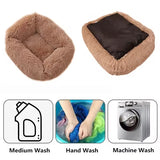 Plush Calming Dog Bed – Soft Fluffy and Supportive
