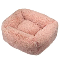 Plush Calming Dog Bed – Soft Fluffy and Supportive