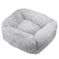 Plush Calming Dog Bed – Soft Fluffy and Supportive