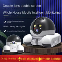 Smart Pet Camera Robot with Motion Tracking Voice Control