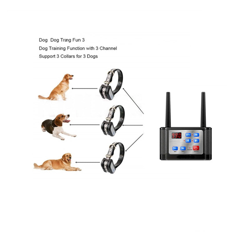 Wireless Dog Fence & Training Collar System