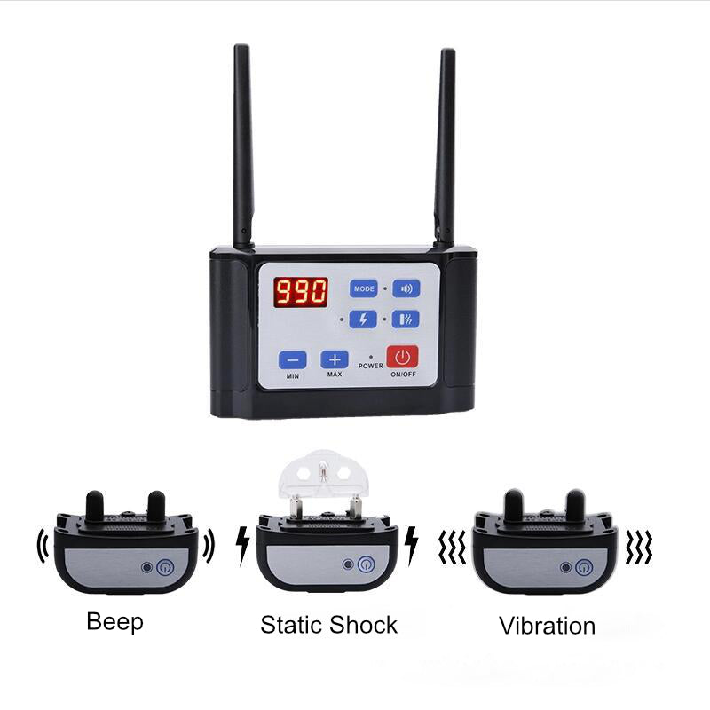 Wireless Dog Fence & Training Collar System