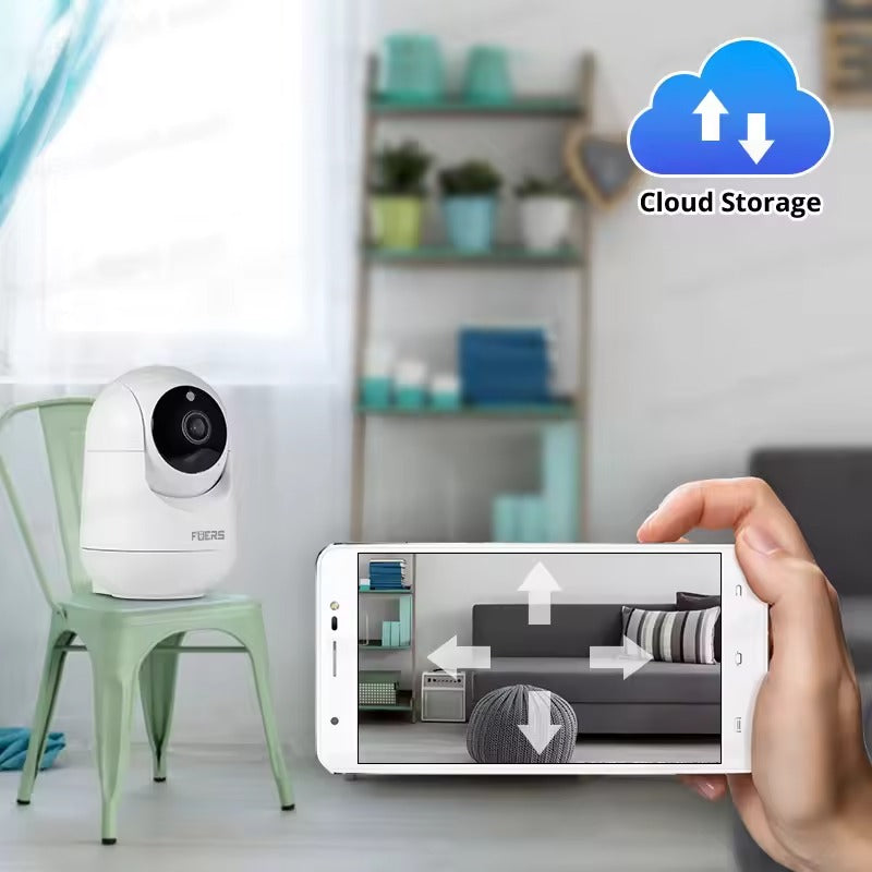 4K Indoor WiFi Camera with Auto Tracking and Night Vision