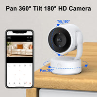 5MP WiFi Pet Camera with 360° View and Call Button