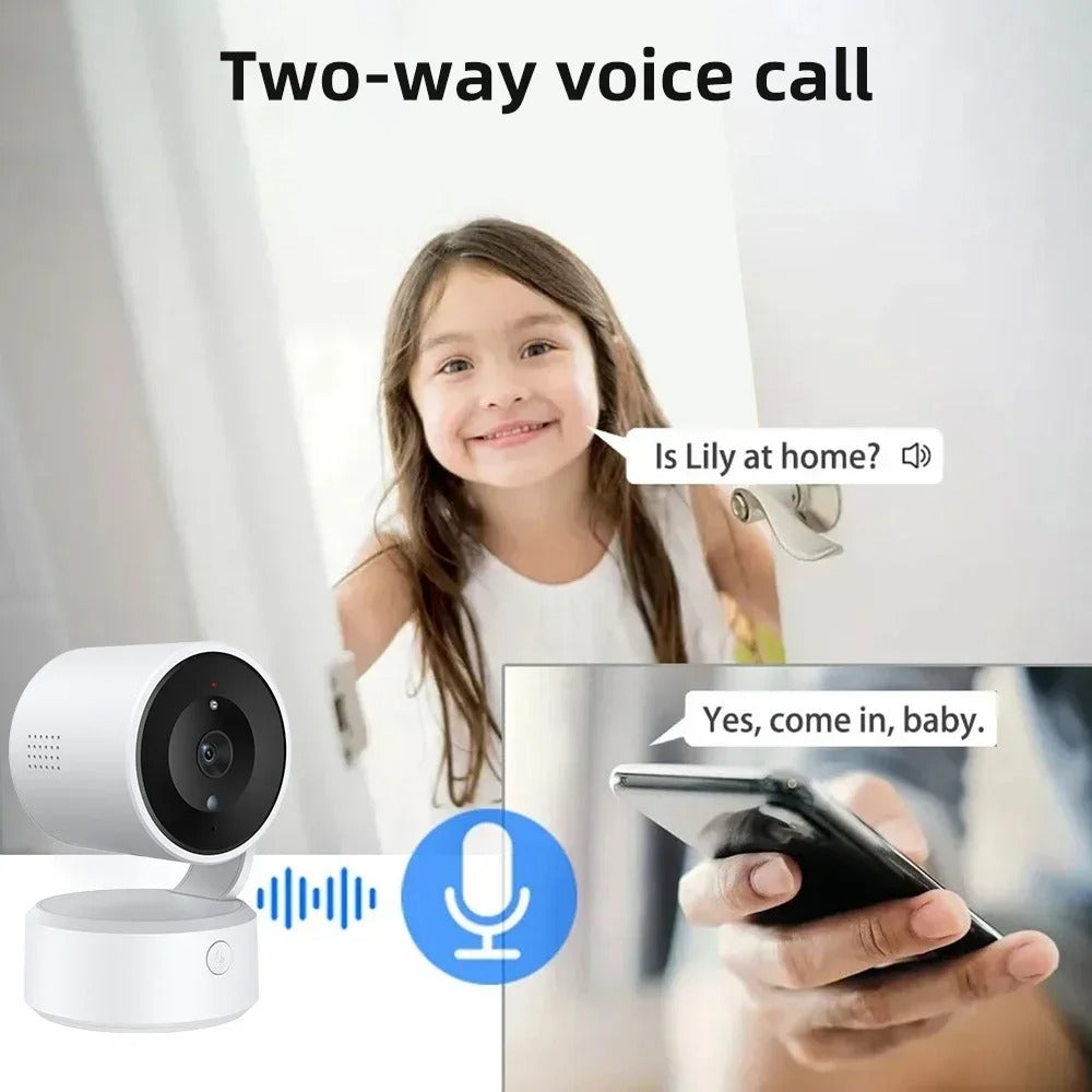 5MP WiFi Pet Camera with 360° View and Call Button