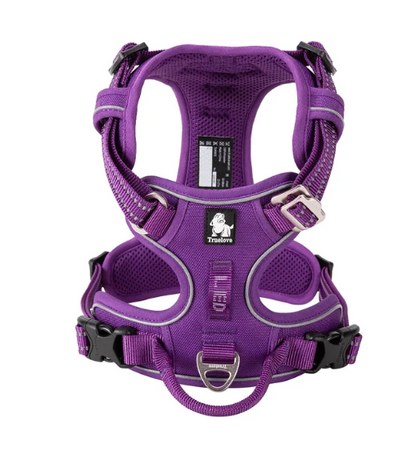 True Love No-Pull Nylon Reflective Dog Harness