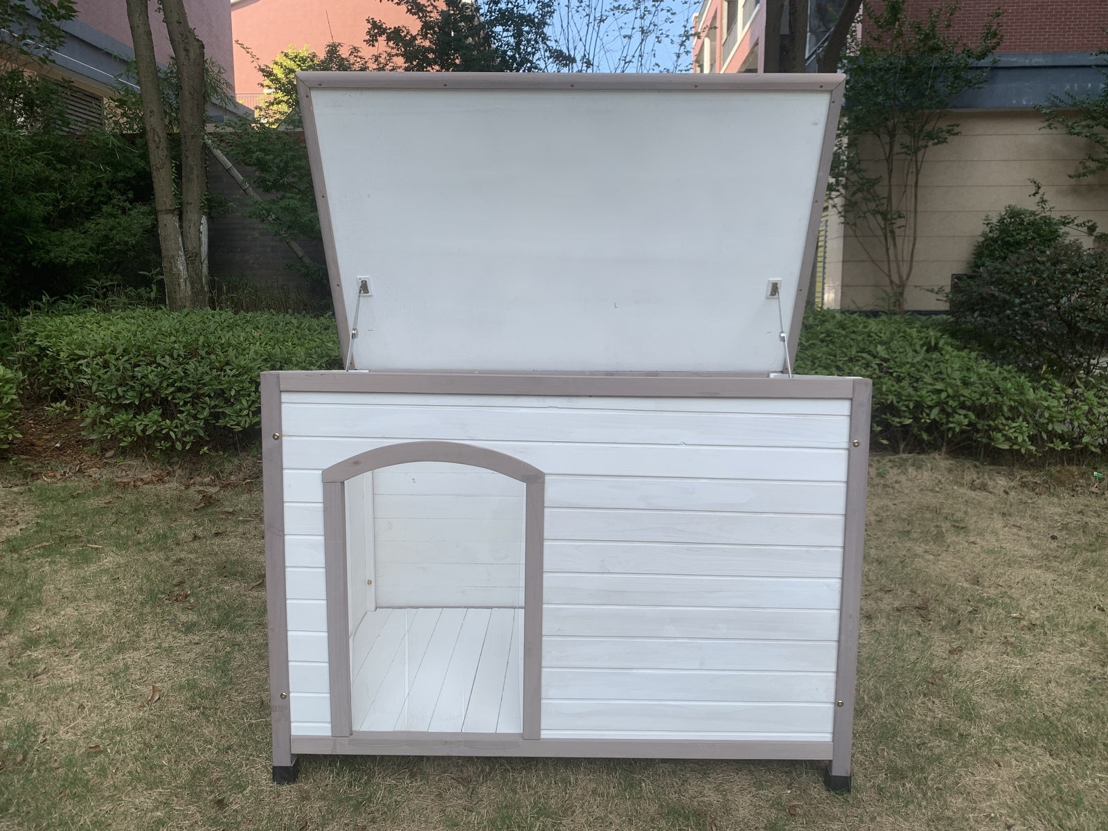 Dog Kennel with Lift-Up Roof