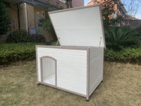 Pawfey Outdoor Wooden Dog Kennel