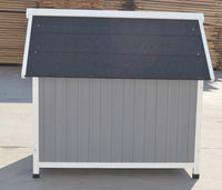 Luxury Timber Cottage Dog House with Weatherproof Roof
