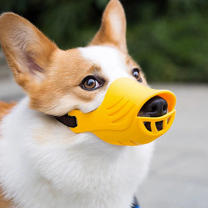 Dog Muzzle - Brightly Coloured Soft Silicone