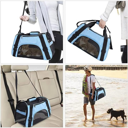 Cat Carrier – Portable Soft-Sided and Lightweight