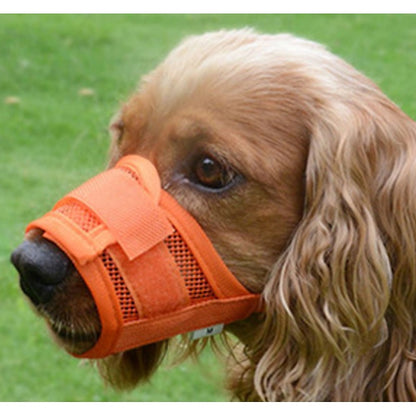 Colourful Breathable Dog Muzzle