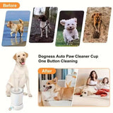 Dog Paw Cleaner Cup – USB Rechargeable Pet Paw Washer