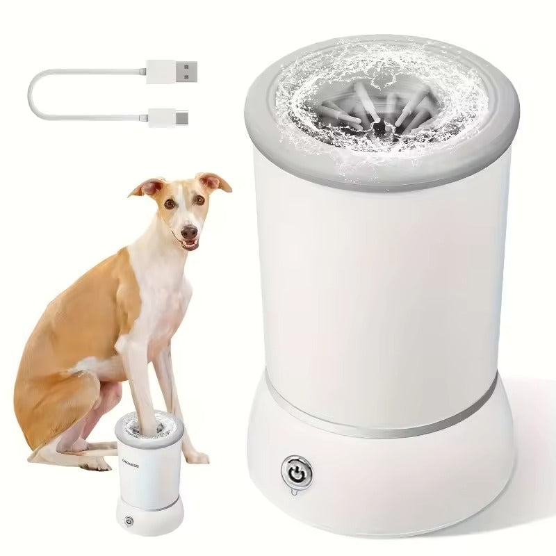 Dog Paw Cleaner Cup – USB Rechargeable Pet Paw Washer