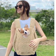 Pet Carrier Vest – Hands-Free Comfort for Small Dogs and Cats