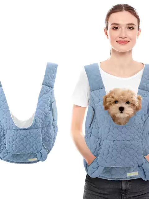 Pet Carrier Vest – Hands-Free Comfort for Small Dogs and Cats