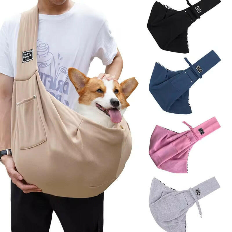 Comfortable Pet Sling Carrier for Small Dogs and Cats.